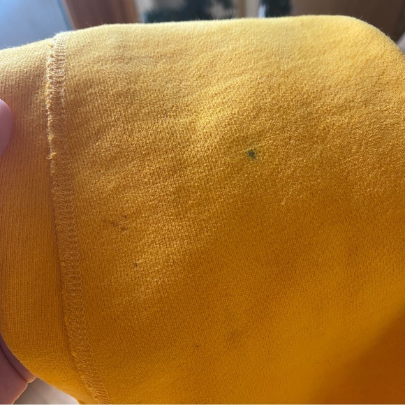 Bold mustard yellow Lululemon sweatshirt - Picture 3 of 3